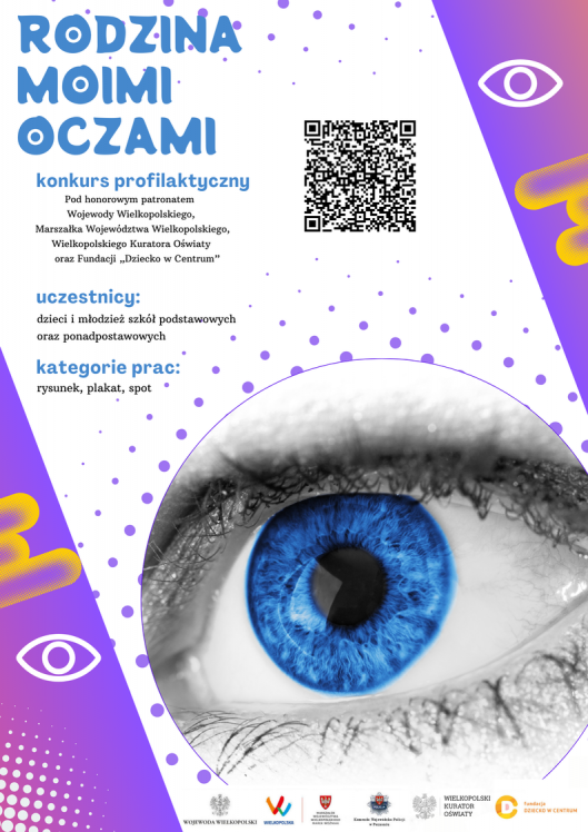Konkurs Rodzina moimi oczami plakat 2